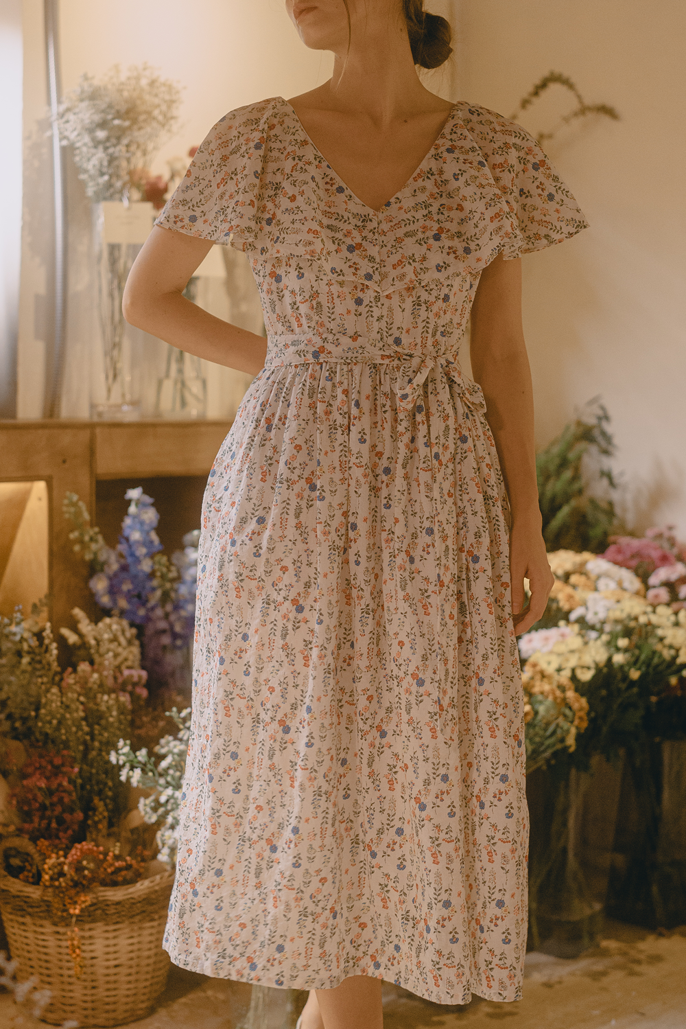 Amihan Dress in Floral