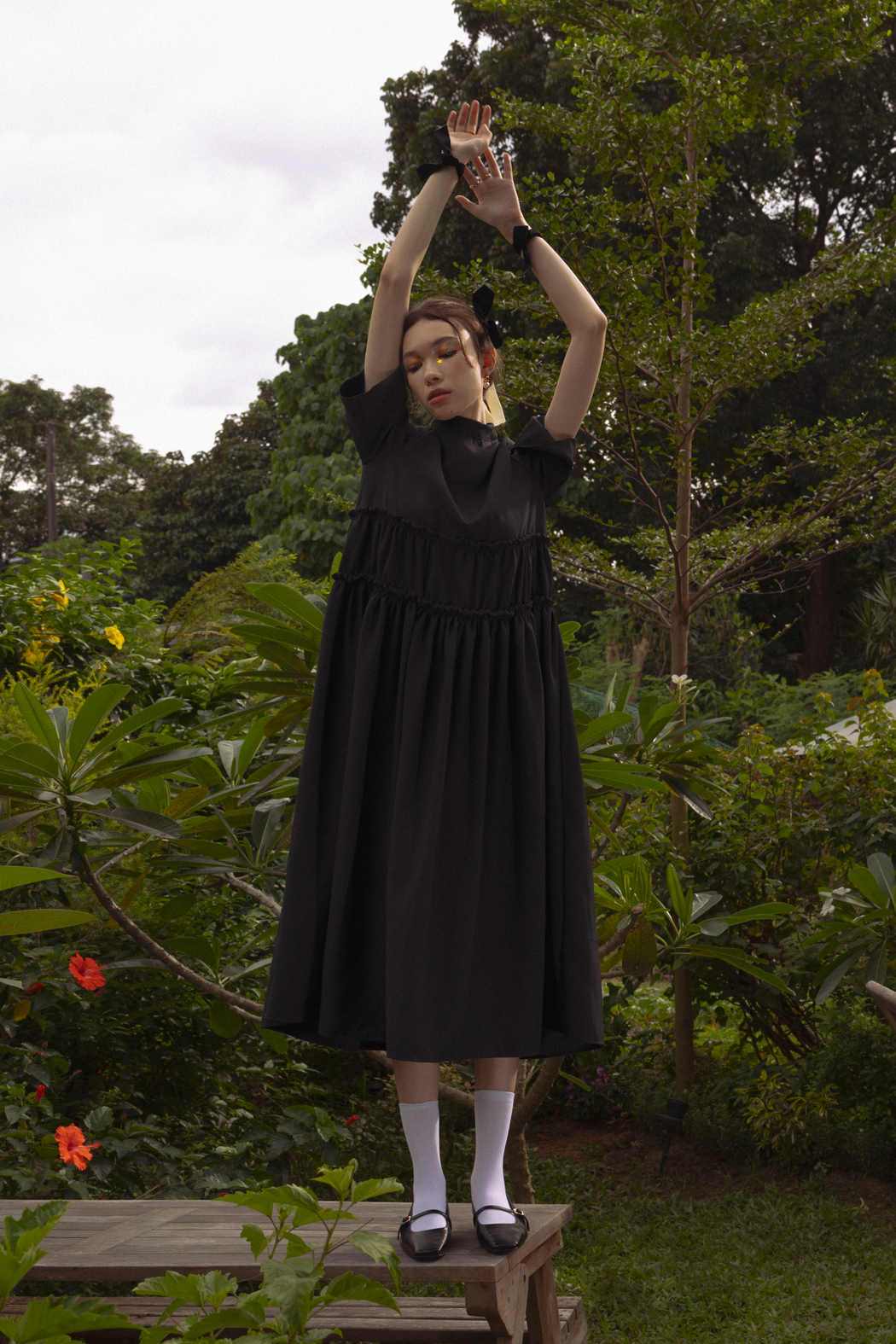 Nais Dress in Black (50% Off)