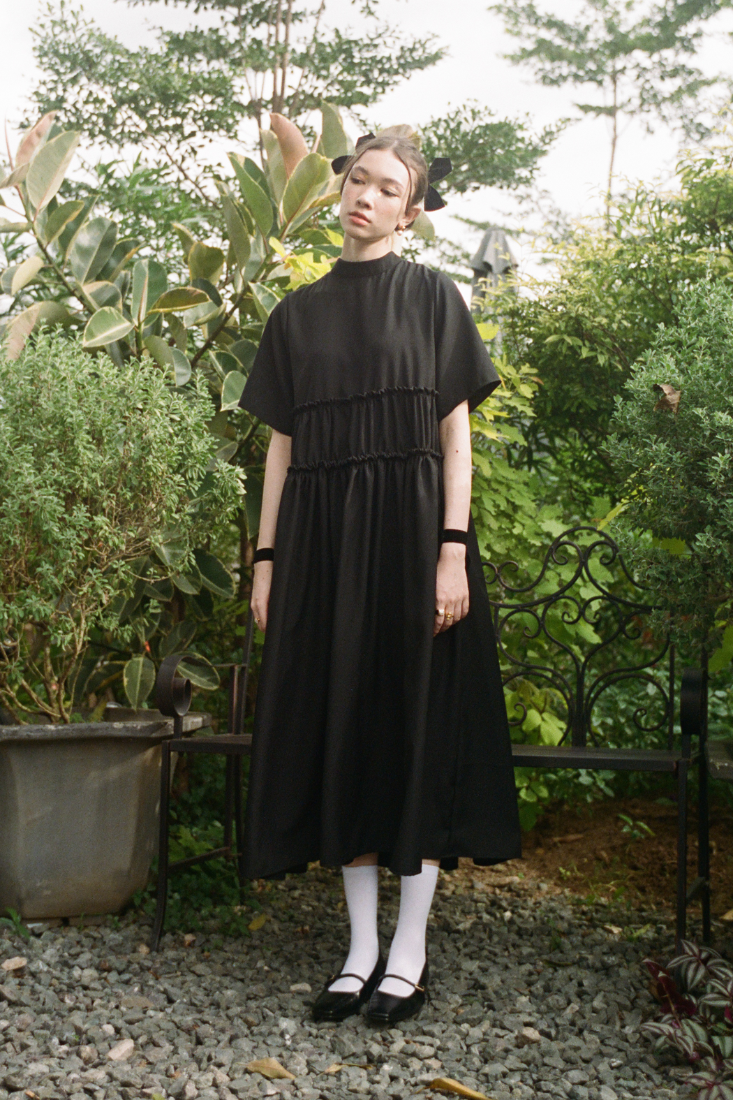 Nais Dress in Black (40% Off)