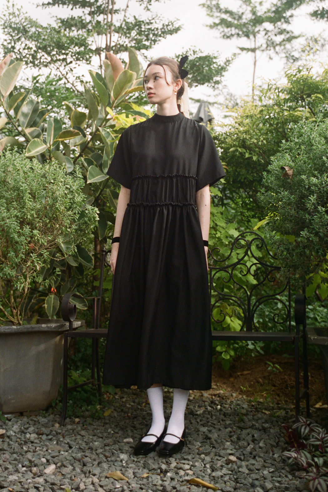 Nais Dress in Black (40% Off)