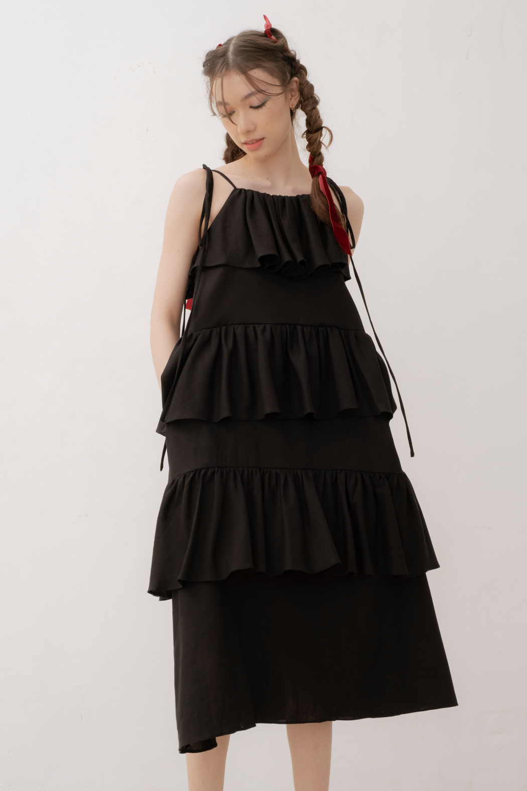 Laya Dress in Black (40% Off)