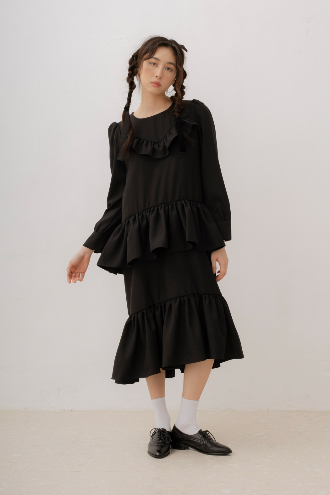Bini Dress in Black (40% OFF)